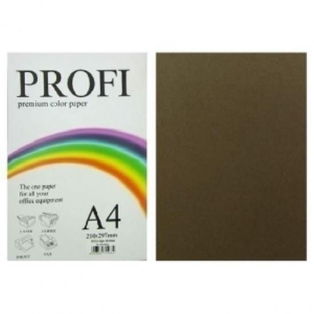 Папір А-4 "PROFI" Intense Chogolate №43А 80г/м2