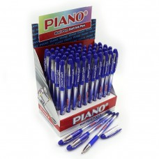 Ручка масляна "Piano Soft PT-197" синя