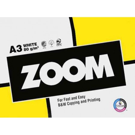 Папір А-3 "Zoom" 80г/м 500арк.