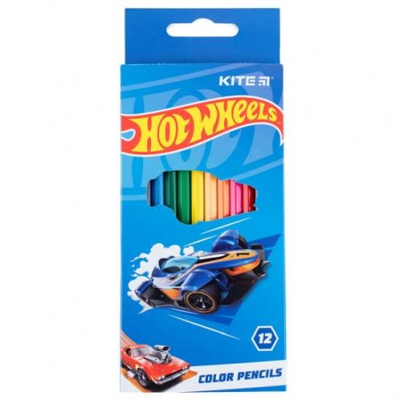 Олівці 12 кол."Hot Wheels-051"