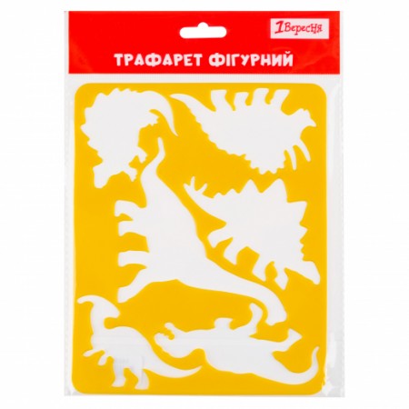 Трафарет для малювання 20*16 "1В-940354" Динозаври
