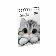 Блокнот А-7 80арк.кл.на спіралі "Yes-152370" Little cat