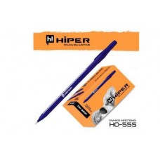 Ручка масляна Hiper Tri Grip HO-555 синя 0,7мм