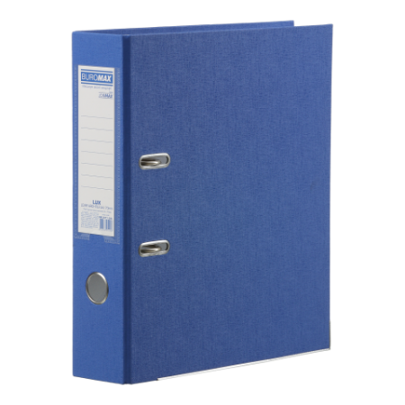 Регістратор 7см "Buromax-LUX 3011-02с" синій