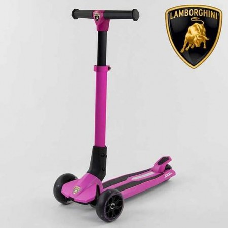 Самокат "Lamborghini-LB20300"(4) 3 світ.колеса, склад.алюм.кермо