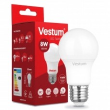Лампа LED "Vestum-1107" А55 8W 4100К 220V E27