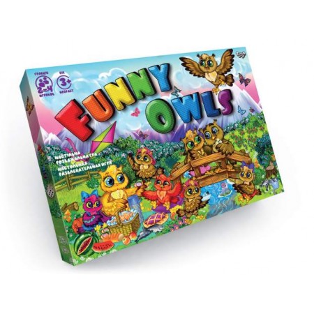 Настільна розважальна гра "Funny Owls"