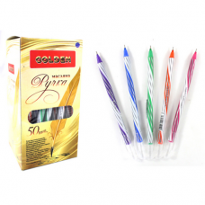 Ручка масляна "Magic 014176" Golden, синя