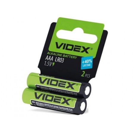 Батарейка LR-03 "Videx"мініблістер