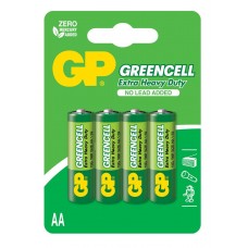 Батарейка R-6 "GP Greencell" 15G-S2 блістер
