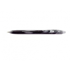 Ручка автомат Zebra "BP 123 Ola", чорна, 1мм