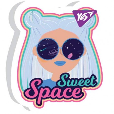 Гумка фігурна YES "Cosmic girl" /560564/