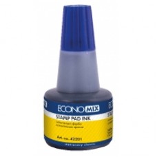 Штемпельна фарба "Економікс-42201-02" синя 30мл.