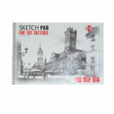 Альбом для графики А-4 "SANTI "Fine art sketches-742620" 20арк.190г/м2
