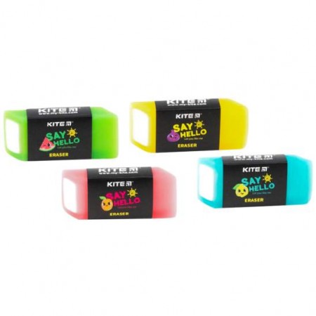 Гумка Kite "Juicy K21-373", кольорова