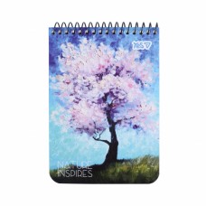 Блокнот А-6 80арк.кл.на спіралі зверху "Yes-152267" Nature inspires