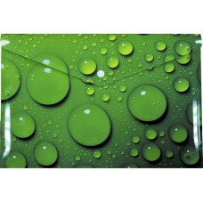 Конверт на кнопці А-4 "Optima-35244" Green Bubble, 180мкм