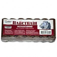 Пластилин скульптурный "Міцар" темний 300гр.