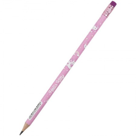 Олівець "Kite Hello Kitty HK25-056"  з гумкою