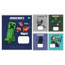 Зошит 12 кос. Yes Minecraft Signs, 767558