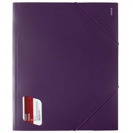 Папка на гумці А-3 "Axent 1506-11" сливова