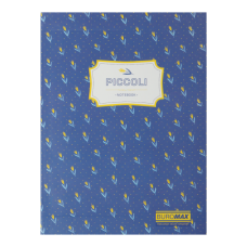 Записна книжка А-5 "PICCOLI" ВМ.24522101-02, 80 арк.,кл., синій