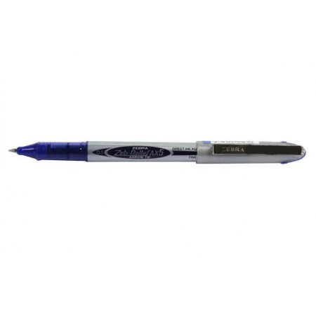 Ролер "Zebra Zeb AX 5" синя, 0,5,серіб.корпус