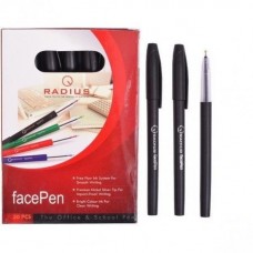 Ручка масляна "Face pen" чорна