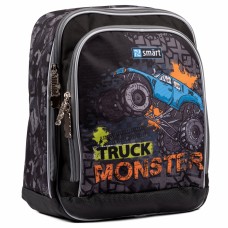 Рюкзак шкільний "SMART-558026" Monster Truck, черный