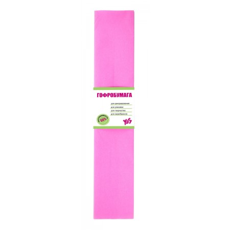 Папір креповий рожевий 55% "1Вересня-701527/55-8004"