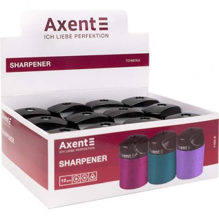 Точилка з контейнером Axent 1153-A, асорті