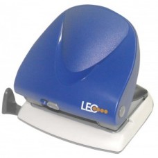 Дірокол "LEO-1404" 30арк.синій