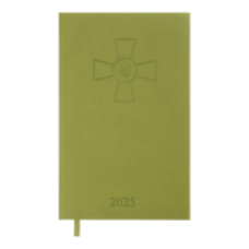 Щоденник датов. 2026 FORCES ВМ,2585-18, A6, оливковий, штучна шкіра/пороло