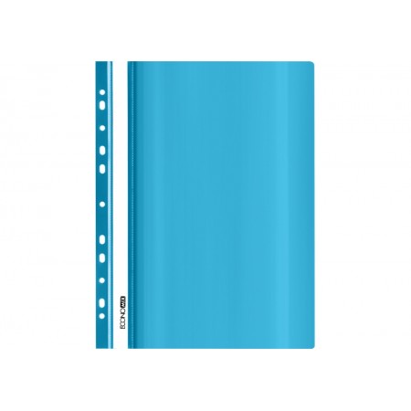 Швидкозшивач пластиковий "Економікс-31510-11" блакитний