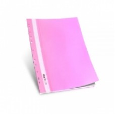 Швидкозшивач пластиковий "Економікс-31510-09" рожевий