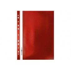 Швидкозшивач пластиковий "Economix Light-38504-03" червоний