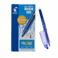 Ручка пише-стирає гель "Frixion Point-BL-FRP5-L" синя