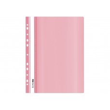 Швидкозшивач пластиковий "Економікс-31510-89" пастельна рожева