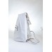 Сумка-рюкзак "YES Weekend-553970" белая с серебром