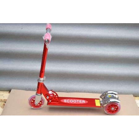 Самокат метал "SCOOTER" 3 колеса,світло