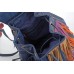 Сумка-рюкзак "YES Weekend-554118" синяя с бахромой