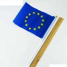 Прапор EURO 14*21см на палочке