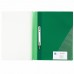 Швидкозшивач пластиковий "Axent Pastelini-1306-25" зелений з кишенею