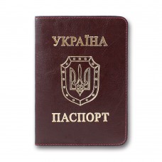 Обкладинка на Паспорт "ОВ-8 Sarif" бордова