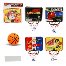 Баскетбольний набір:кільце, м'яч, щит, сітка 30х30см /3004/