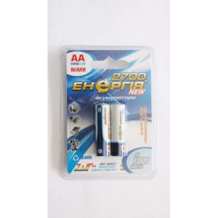 Акумулятор R-6 2700 mAh Енергія Nі-MH