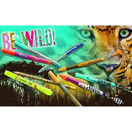 Роллер "Stabilo bionic be wild" бирюзовый