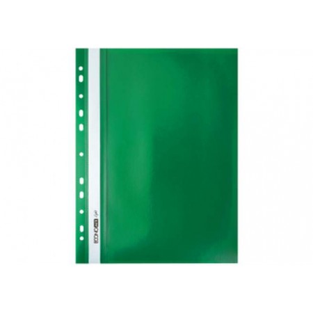 Швидкозшивач пластиковий "Economix Light-38504-04" зелений