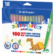 Фломастери 18 кол."Centropen-2510/18" Just Perfect