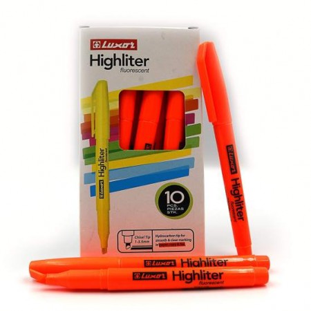 Маркер текст."Luxor Highliters-4143" помаранч.1-3,5mm